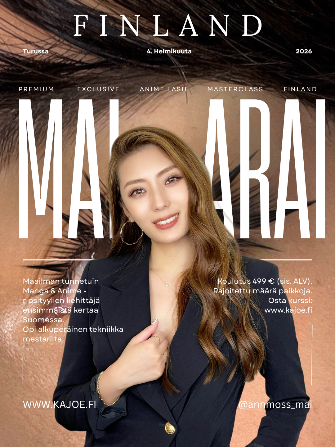 MAI ARAI – MANGA & ANIME LASH EXTENSIONS MASTERCLASS