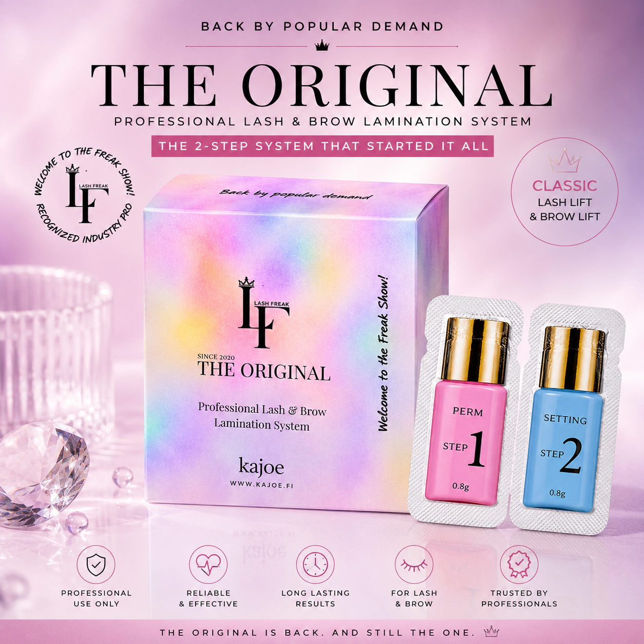 The Original Perm Step 1 | Lash & Brow Lift